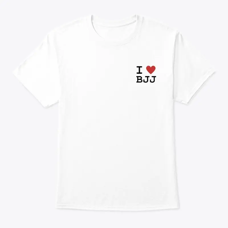 I Love BJJ - All over the World T-Shirt